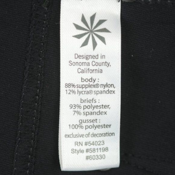 Athleta Bettona Women's Extra Small Black Knit Pull On Mid Rise Casual Skort - Picture 10 of 11